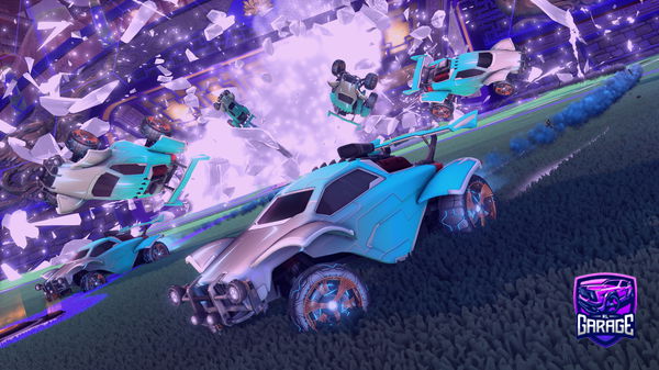 A Rocket League car design from Blue_Lithium
