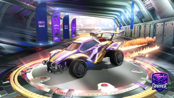 A Rocket League car design from BambusSK11