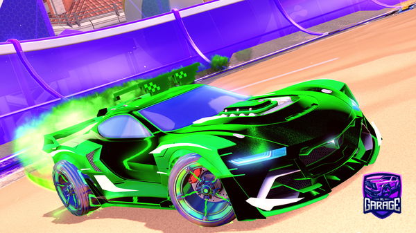 A Rocket League car design from Saidoudou810