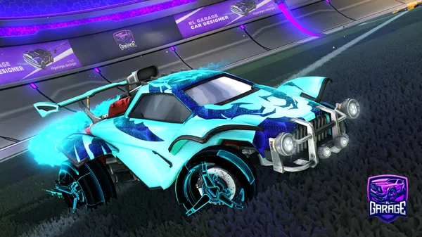 A Rocket League car design from leonprimer