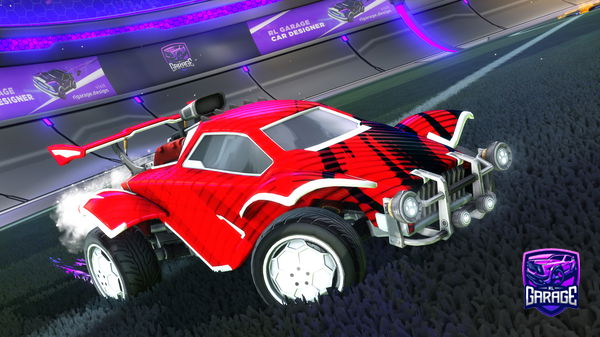 A Rocket League car design from Luke7_YT