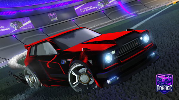 A Rocket League car design from DolusArprego