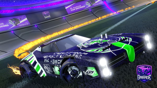 A Rocket League car design from vegardo