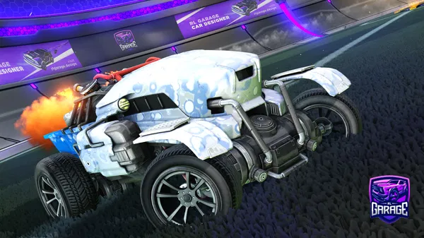 A Rocket League car design from onunciato