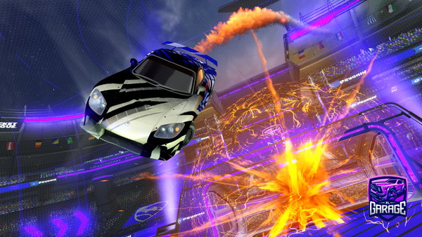 A Rocket League car design from G3NGA