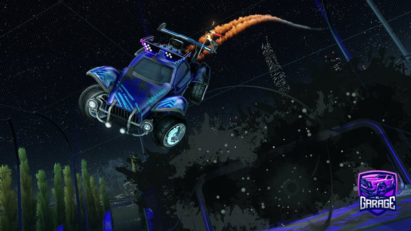 A Rocket League car design from ShyGuy3030