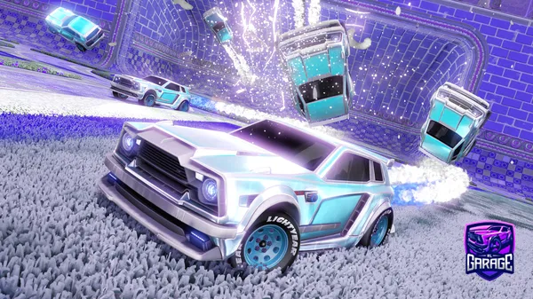 A Rocket League car design from MEGAWog