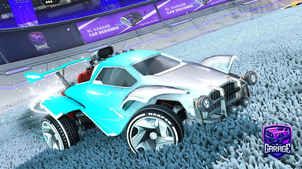 A Rocket League car design from NetfishHun