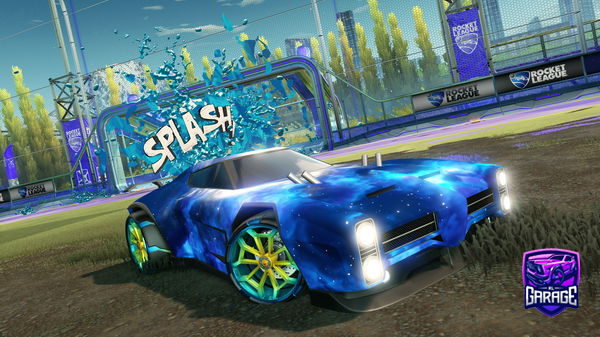 A Rocket League car design from Frozen_Panda