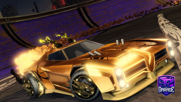 A Rocket League car design from crackialv1