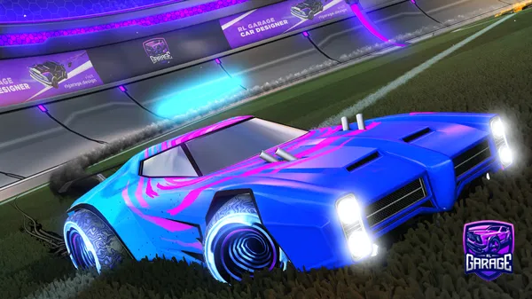 A Rocket League car design from Outburst