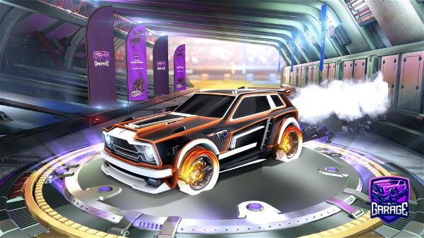 A Rocket League car design from Tinmss