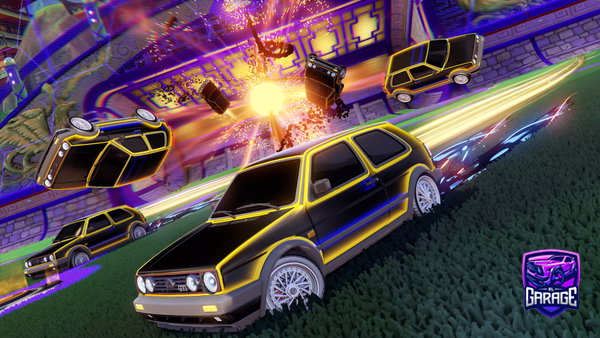 A Rocket League car design from henrebotha