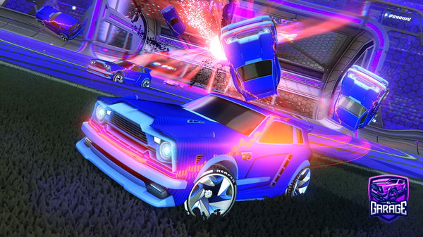 A Rocket League car design from Azta_rl