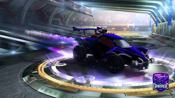 A Rocket League car design from bbone99can