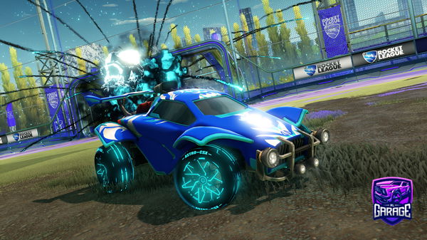 A Rocket League car design from S4wzaa