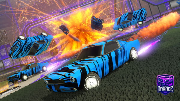 A Rocket League car design from GlacierRez