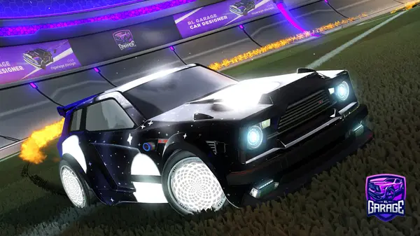 A Rocket League car design from Poweredplayer