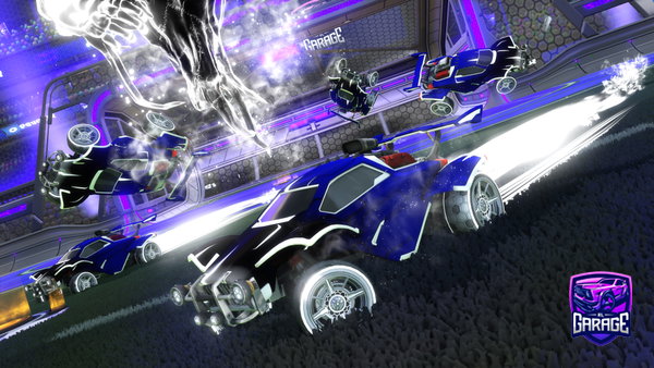 A Rocket League car design from gummiharalds