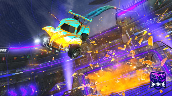 A Rocket League car design from Jimmyjeffbob
