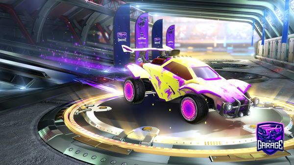 A Rocket League car design from Spew