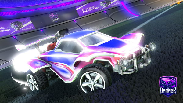 A Rocket League car design from Llama15