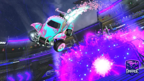 A Rocket League car design from Sea_salad