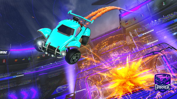 A Rocket League car design from Sztemmelegvok