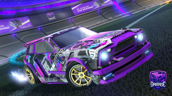 A Rocket League car design from xTIMAOguarana