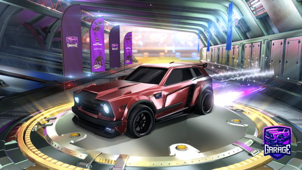 A Rocket League car design from fossq