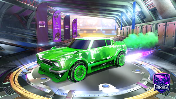 A Rocket League car design from gamingcroc2000