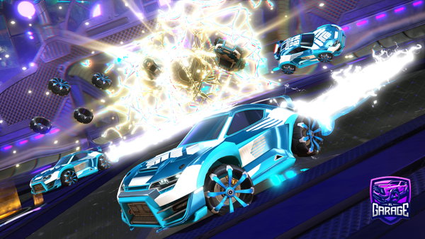 A Rocket League car design from DragonLock