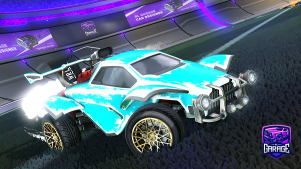 A Rocket League car design from Egenine_Trades