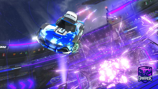 A Rocket League car design from sbectacular