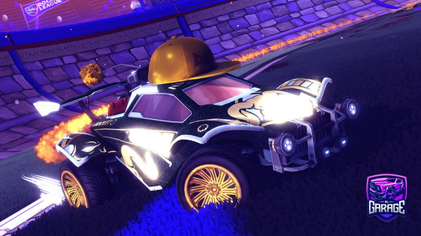 A Rocket League car design from abspielen