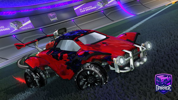 A Rocket League car design from Ayvix