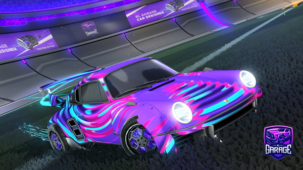 A Rocket League car design from AFKartell1208