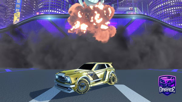 A Rocket League car design from Itz_rizer