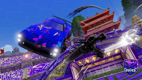 A Rocket League car design from nandosluvsunicorns