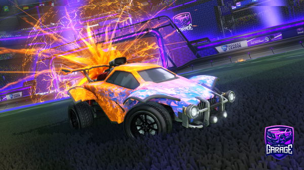 A Rocket League car design from Nikkkkkkkkkko