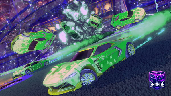 A Rocket League car design from paulluxxxx