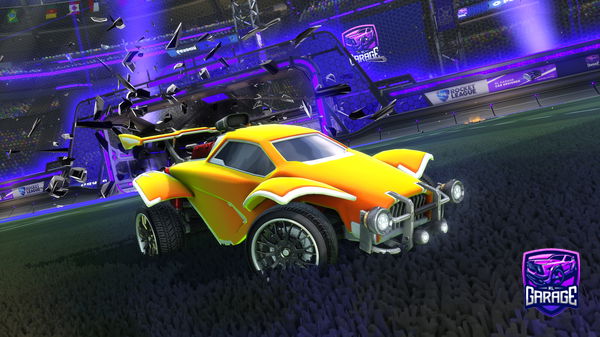 A Rocket League car design from Bomar_PC