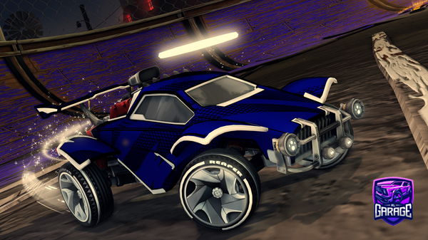 A Rocket League car design from JojoTico