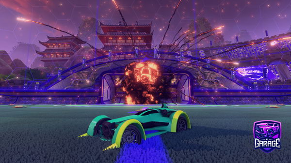 A Rocket League car design from TopBinner