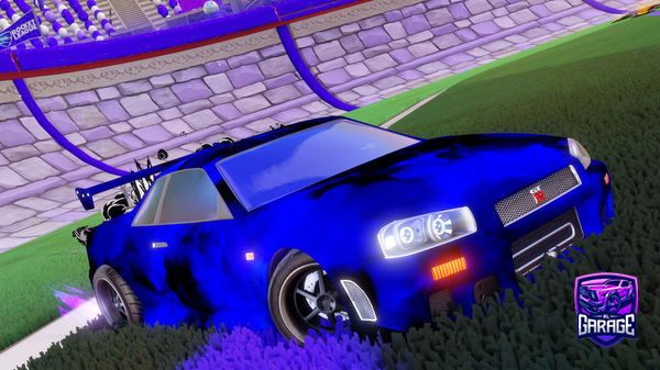 A Rocket League car design from Nisso78