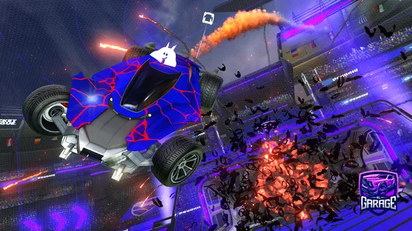 A Rocket League car design from Madzmbie68