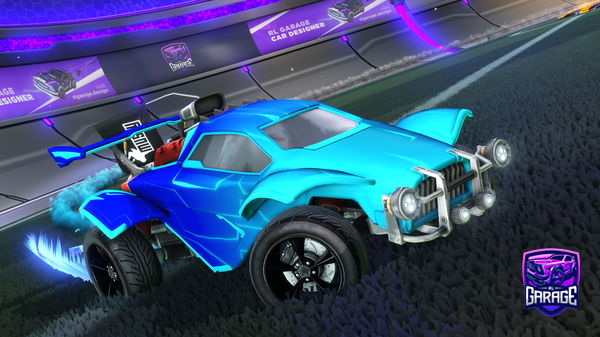 A Rocket League car design from sadsack443