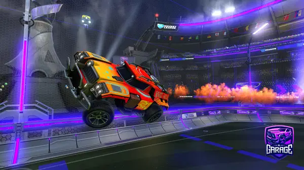 A Rocket League car design from GPRL