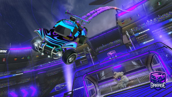 A Rocket League car design from SQRRY0