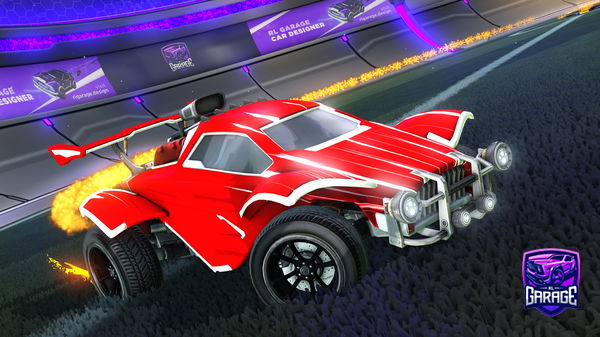 A Rocket League car design from arj0083